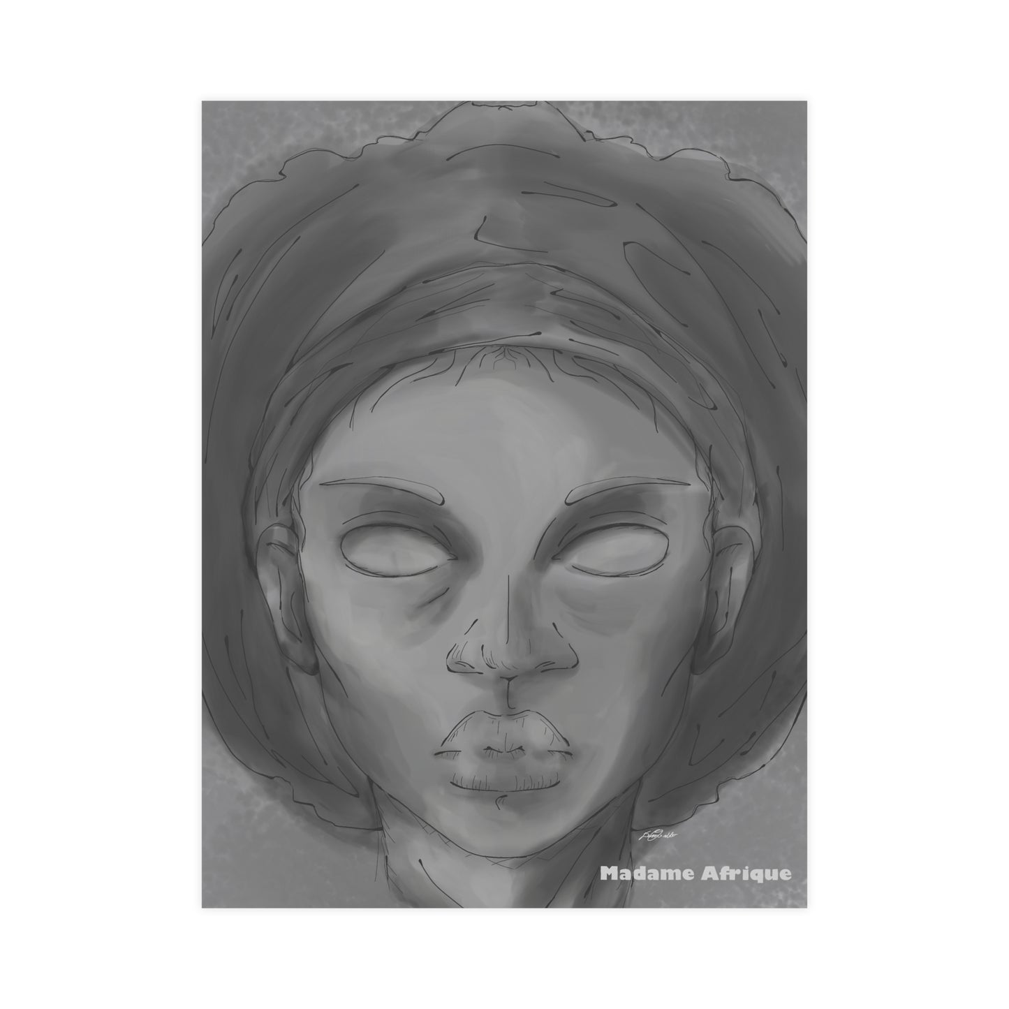 Madame Afrique Poster