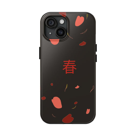 Spring with Petals Phone Cases